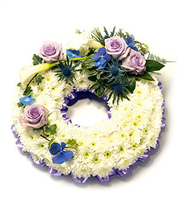  Based Lilac & White Wreath